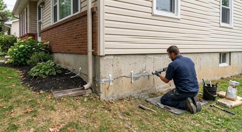 Basement Crack Repair in Sarasota, FL