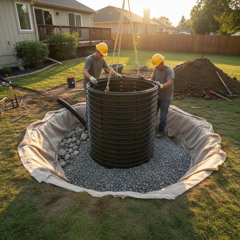 Dry Well Construction in Tuscaloosa, AL