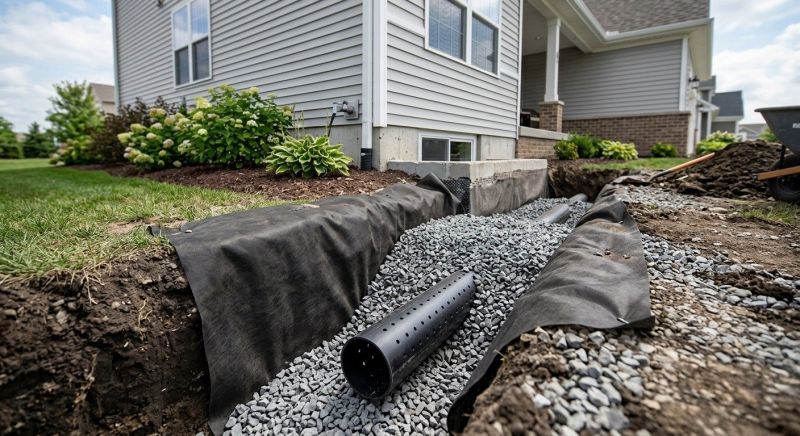 Lawn Drains Installation in Tuscaloosa, AL