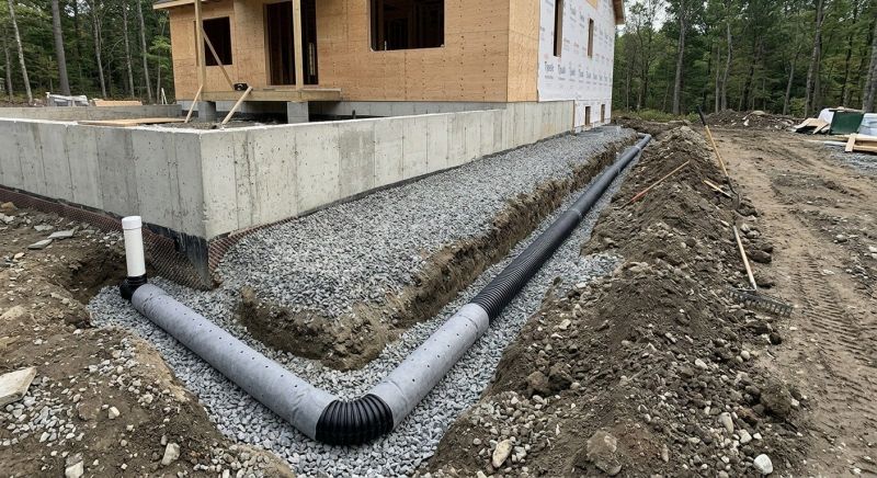 Perimeter Drain Construction in Tuscaloosa, AL