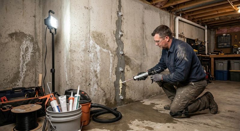 Wet Basement Repair in Sarasota, FL