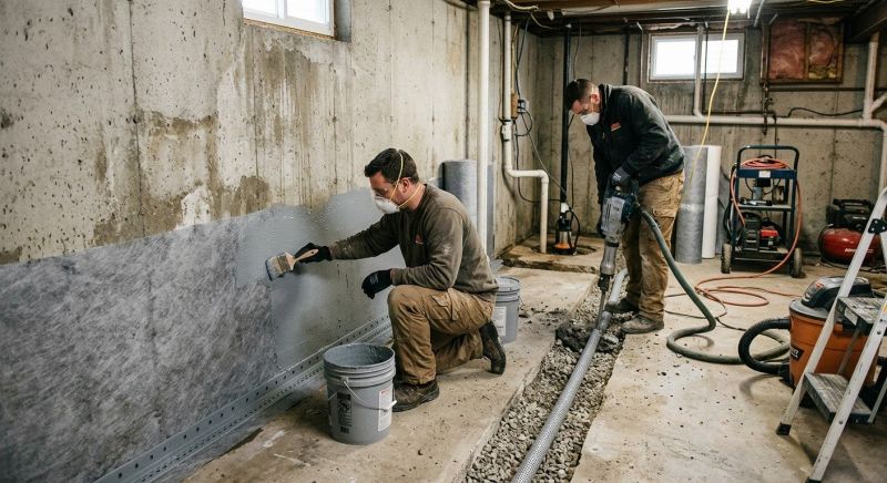 Wet Basement Repair in Birmingham, AL